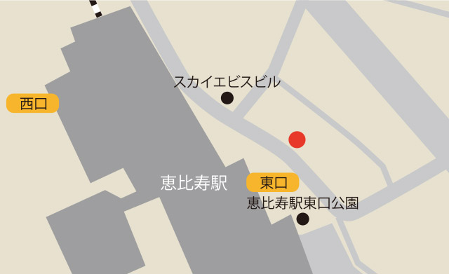 マザーリーフ ティースタイル恵比寿店 地図