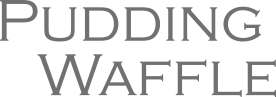 pudding waffle