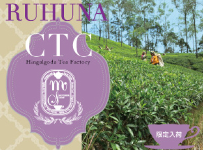 ルフナCTC(ヒンガルゴダ茶園)限定入荷！